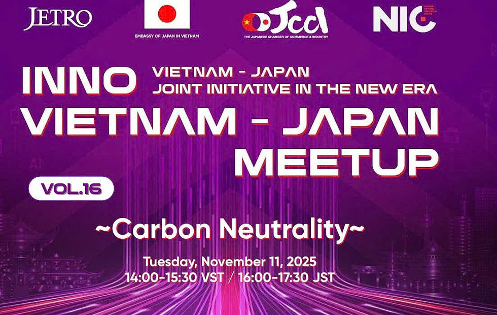 VEEP Honored to Join INNO VIETNAM – JAPAN MEETUP VOL.16: CARBON NEUTRALITY