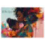 Thumbnail: Mother and Child Art Jigsaw Puzzle with Tin | Colorful Afrocentric Illustration