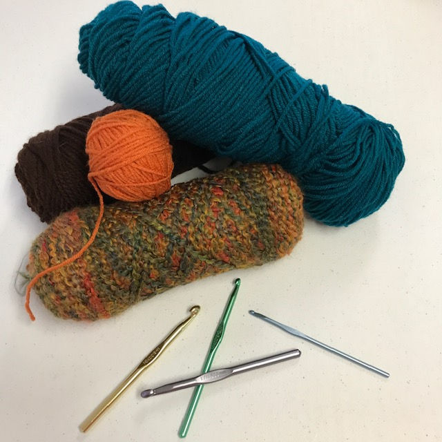 Thumbnail: Sept 17, Beginning Crochet - Pumpkin,  Thursday  1pm - 4pm