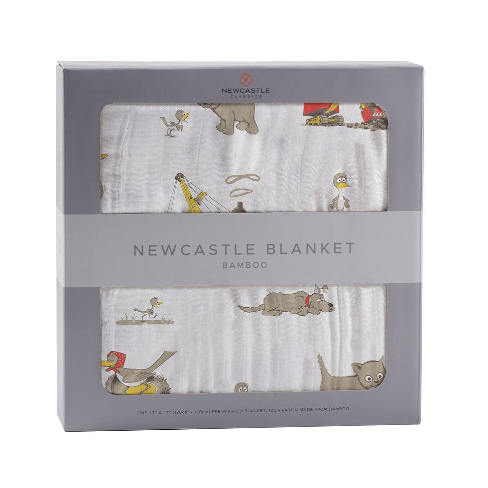 Thumbnail: Are You My Mother? Bamboo Muslin Newcastle Blanket