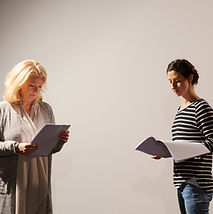 Actresses Reading Script