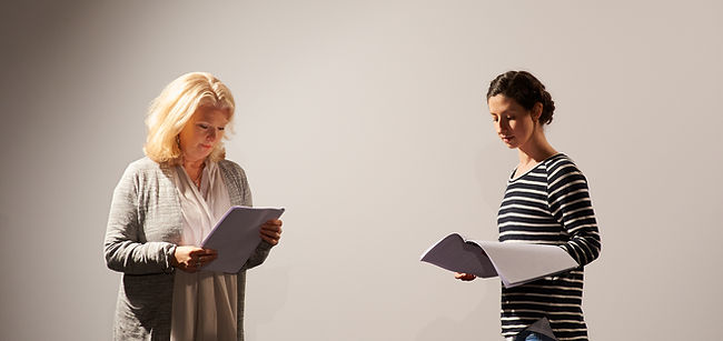 Actresses Reading Script