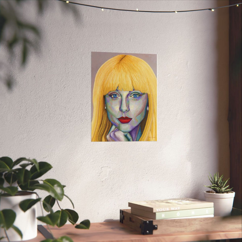 Thumbnail: Taylor Swift Original Art Print