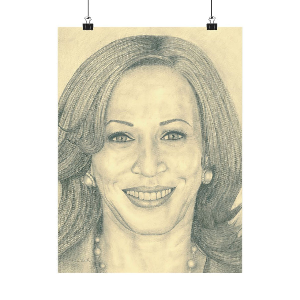 Thumbnail: Kamala Harris Original Art Poster