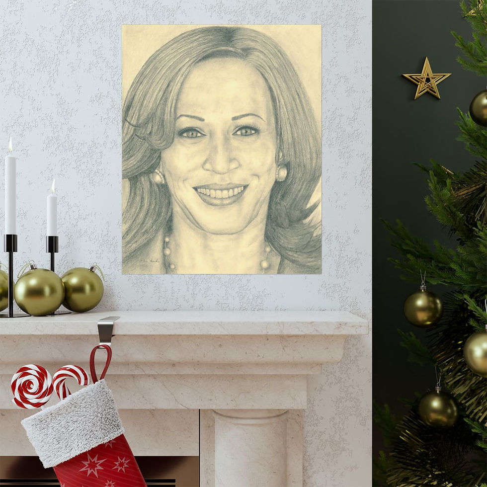 Thumbnail: Kamala Harris Original Art Poster