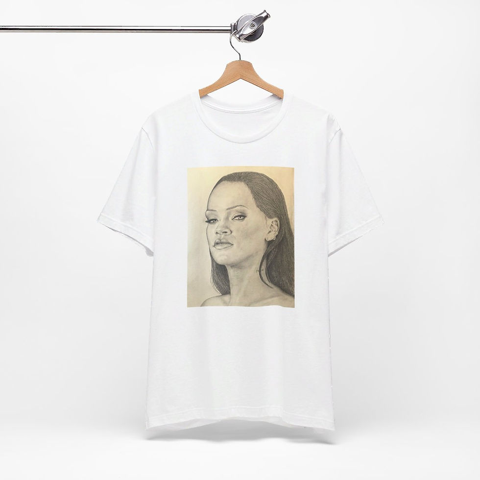 Thumbnail: Rihanna Original Artwork Unisex T-shirt