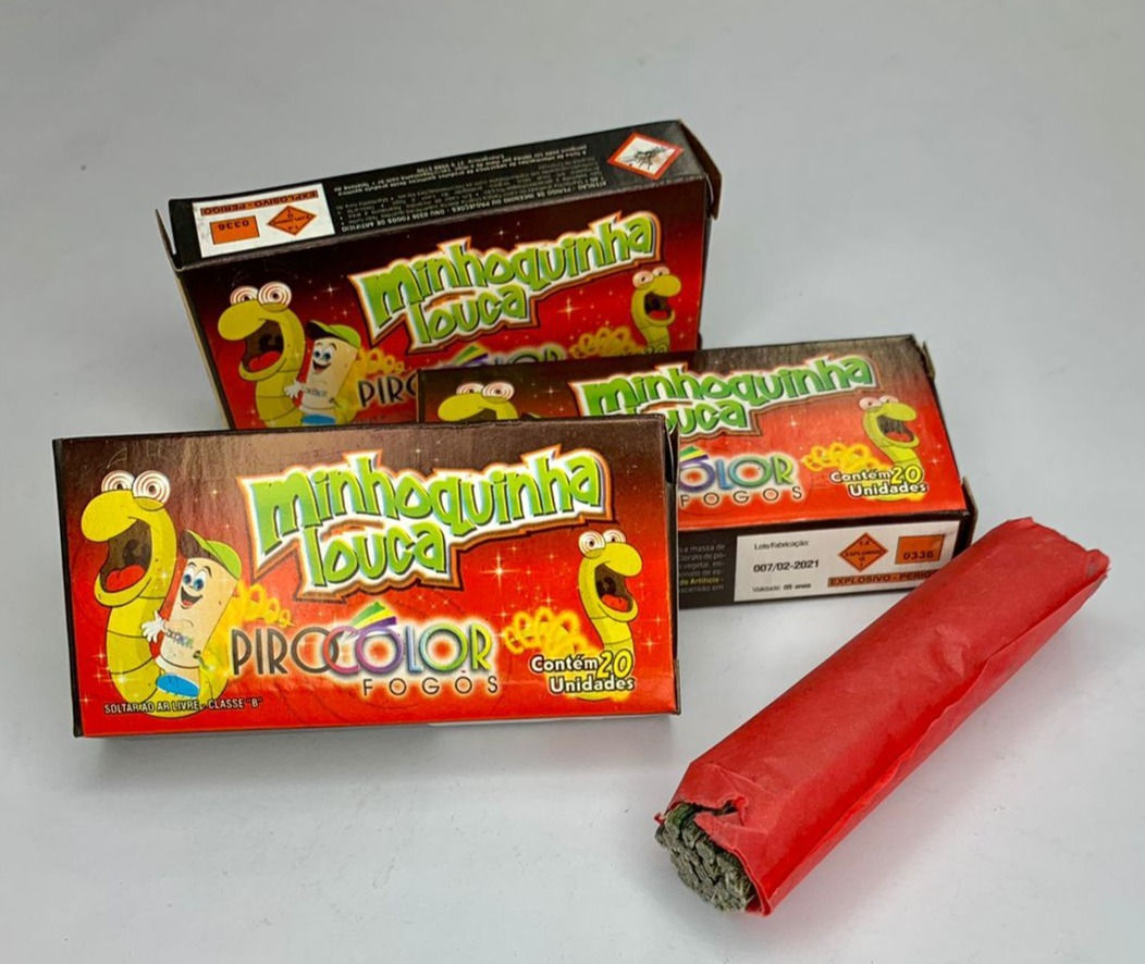 Minhoquinha louca -cx. 20 unid.