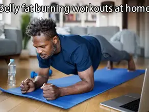 Belly fat burning workout at home