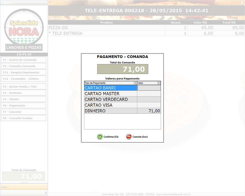 Pagamento