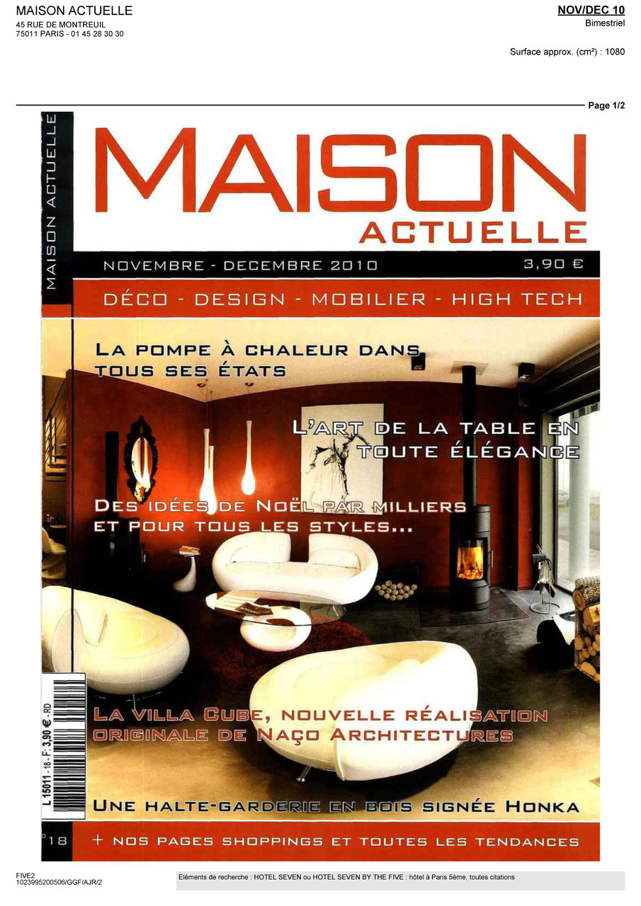 MAISON ACTUELLE