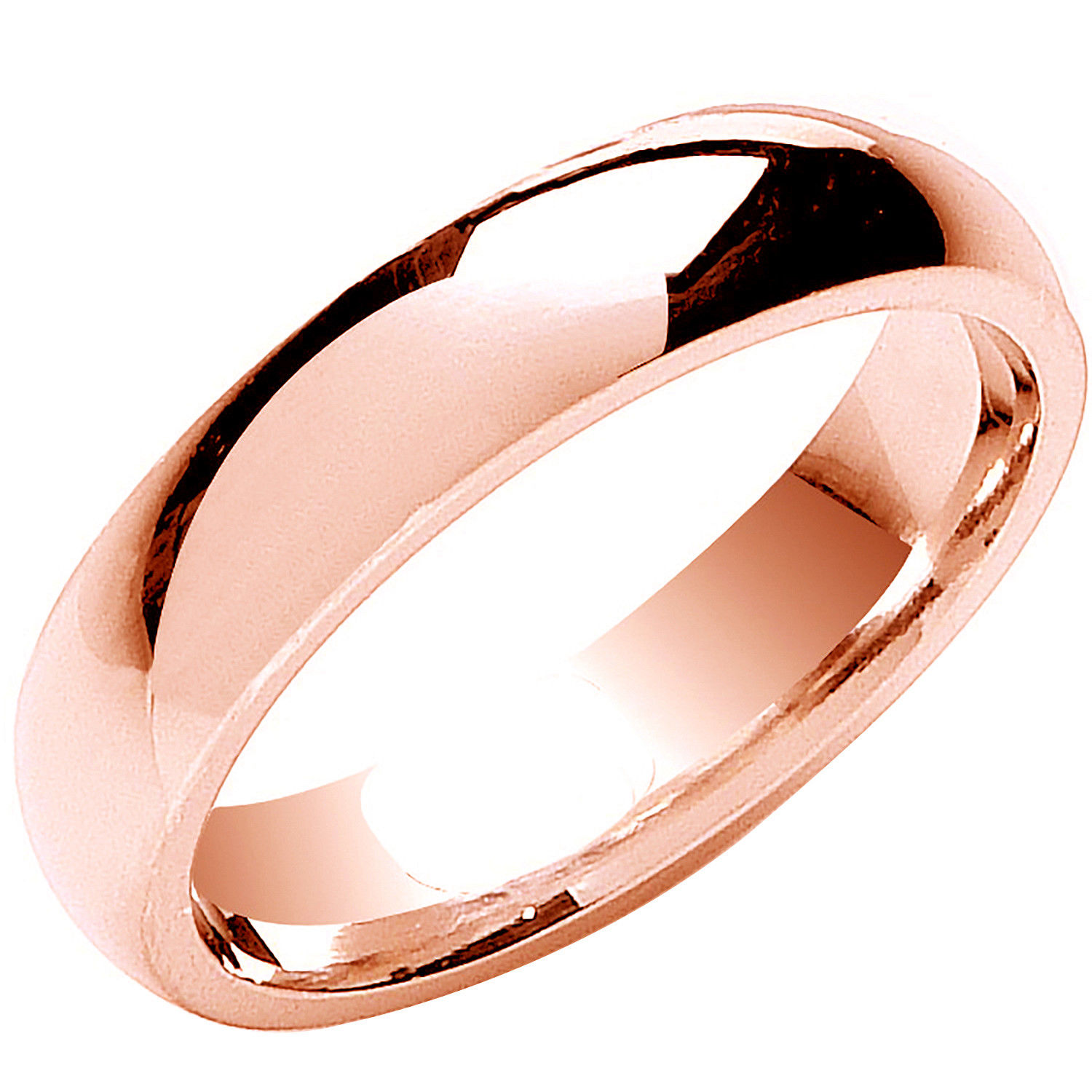 5mm Premium Traditional Court 18ct Rose L