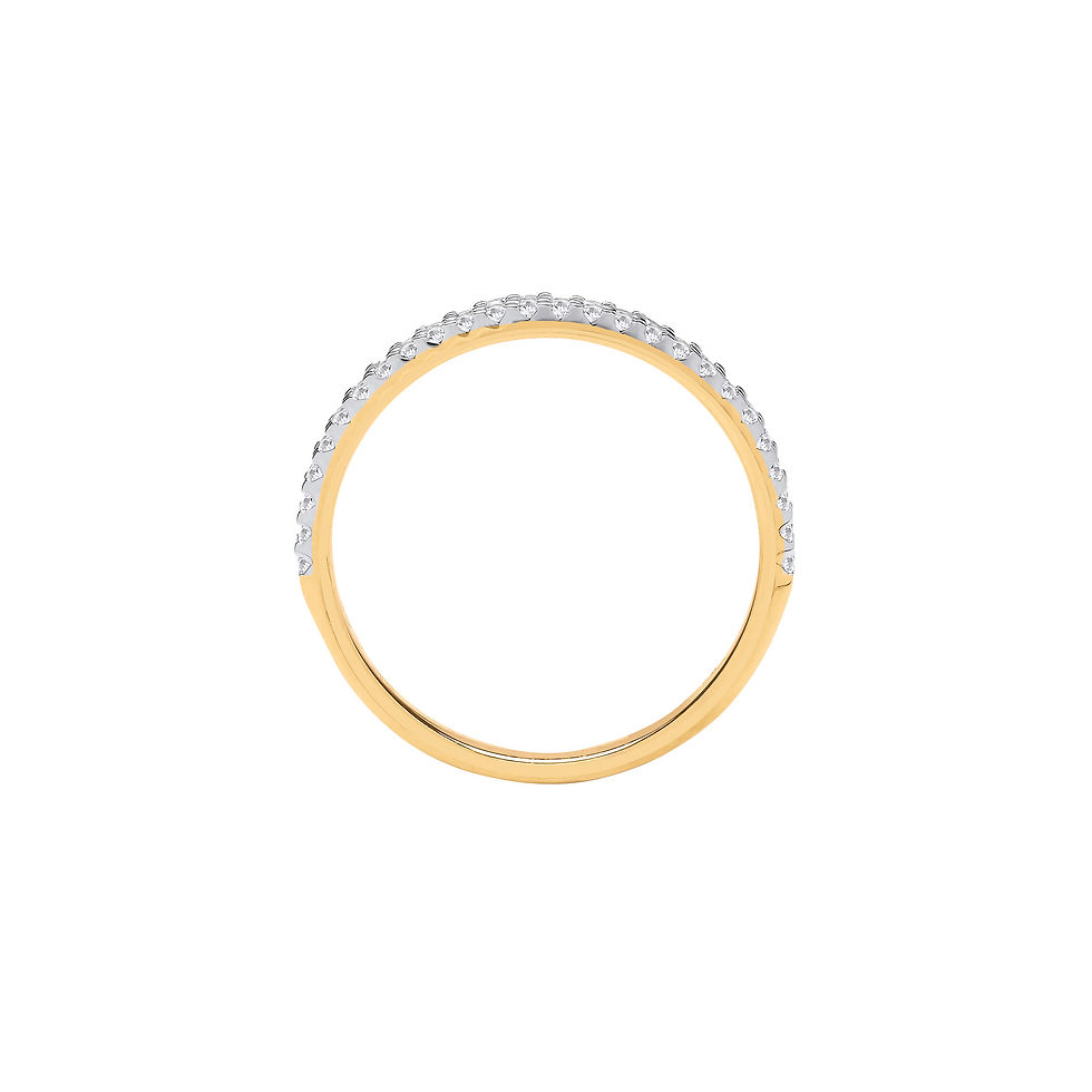 Thumbnail: 9ct Yellow Gold 0.25ctw Ring