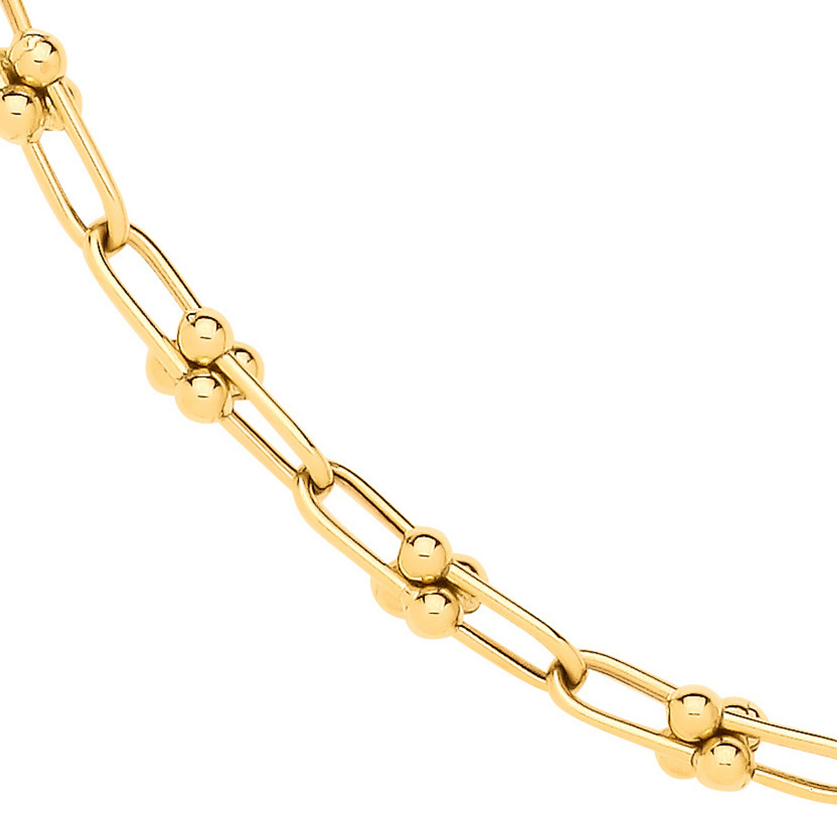 Yellow Gold Chains 18" Necklace/Ladies Bracelet