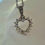 Thumbnail: 925 Sterling Silver and Marcasite Heart shaped Pendant with 16 Inch Necklace Art