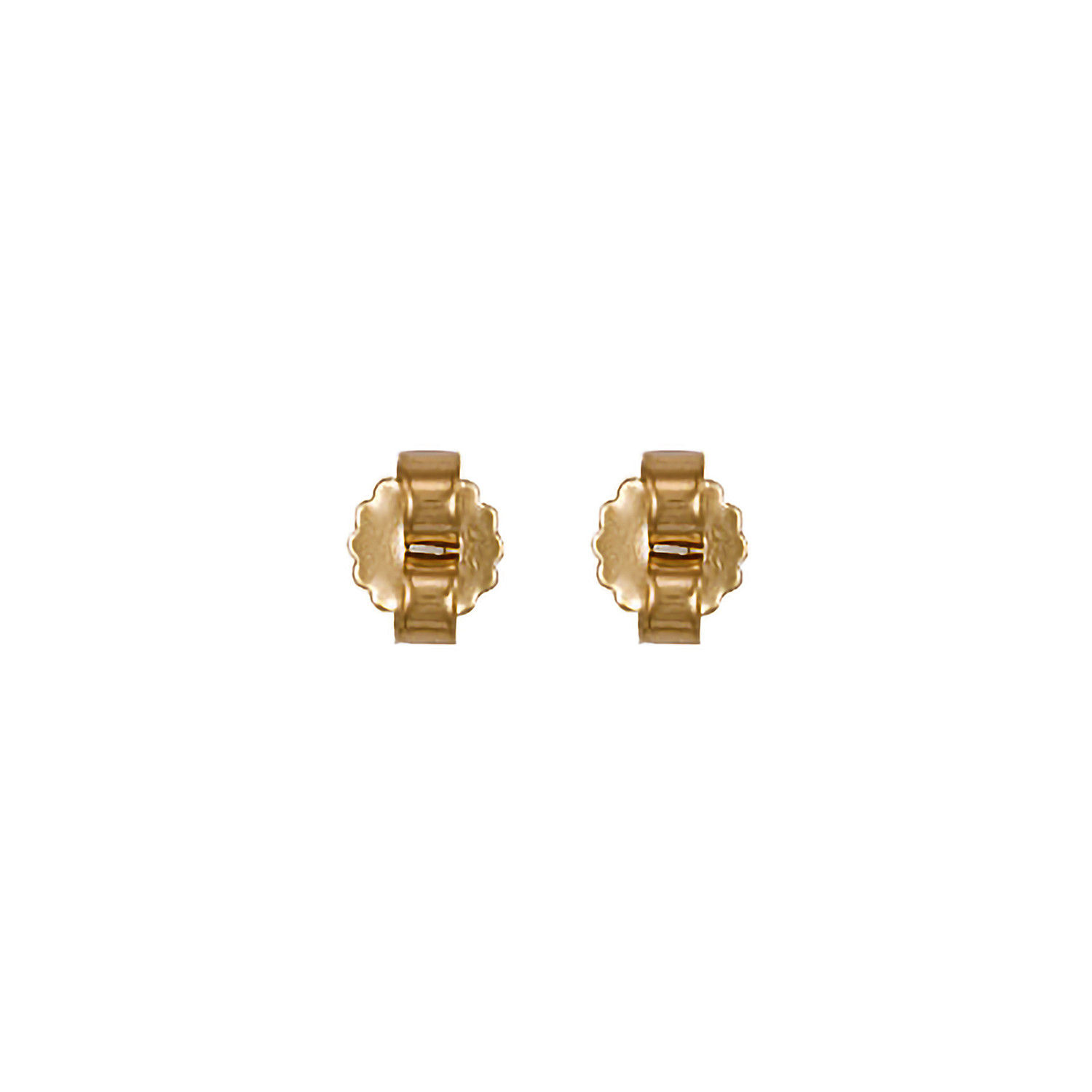 Yellow Gold Small Butterflies (Pack of 6 pairs)
