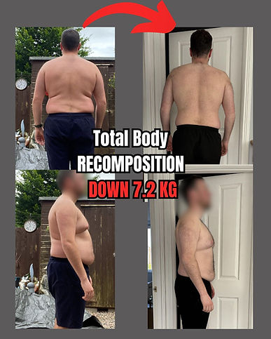 Before After of Fitness