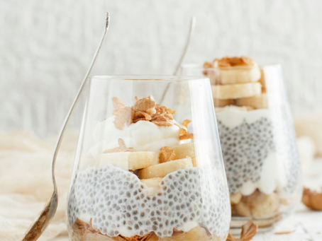 Citrus chia met groene banaan