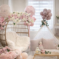 Party and Co. Event Styling rattan egg chair in Toronto the GTA and York Region