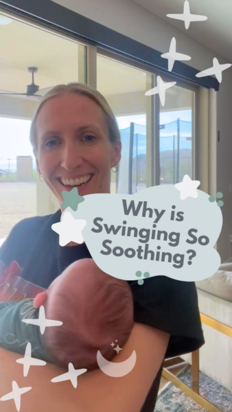 Why is Swinging So Soothing Instagram | The Peaceful Sleeper