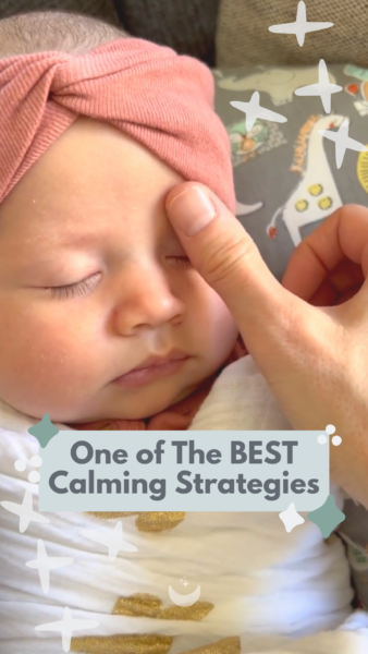 Eyebrow Stroke technique helps soothe fussy babies | The Peaceful Sleeper
