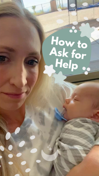 How to Ask for Help on Instagram | The Peaceful Sleeper