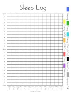 Baby Sleep Log: Free & Printable Infant Sleep Log to Track Sleep Trends