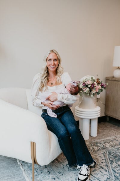 The Peaceful Sleeper Holding a Baby | The Peaceful Sleeper