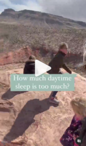 How Much Sleep is Too Much Sleep IG Reel |The Peaceful Sleeper