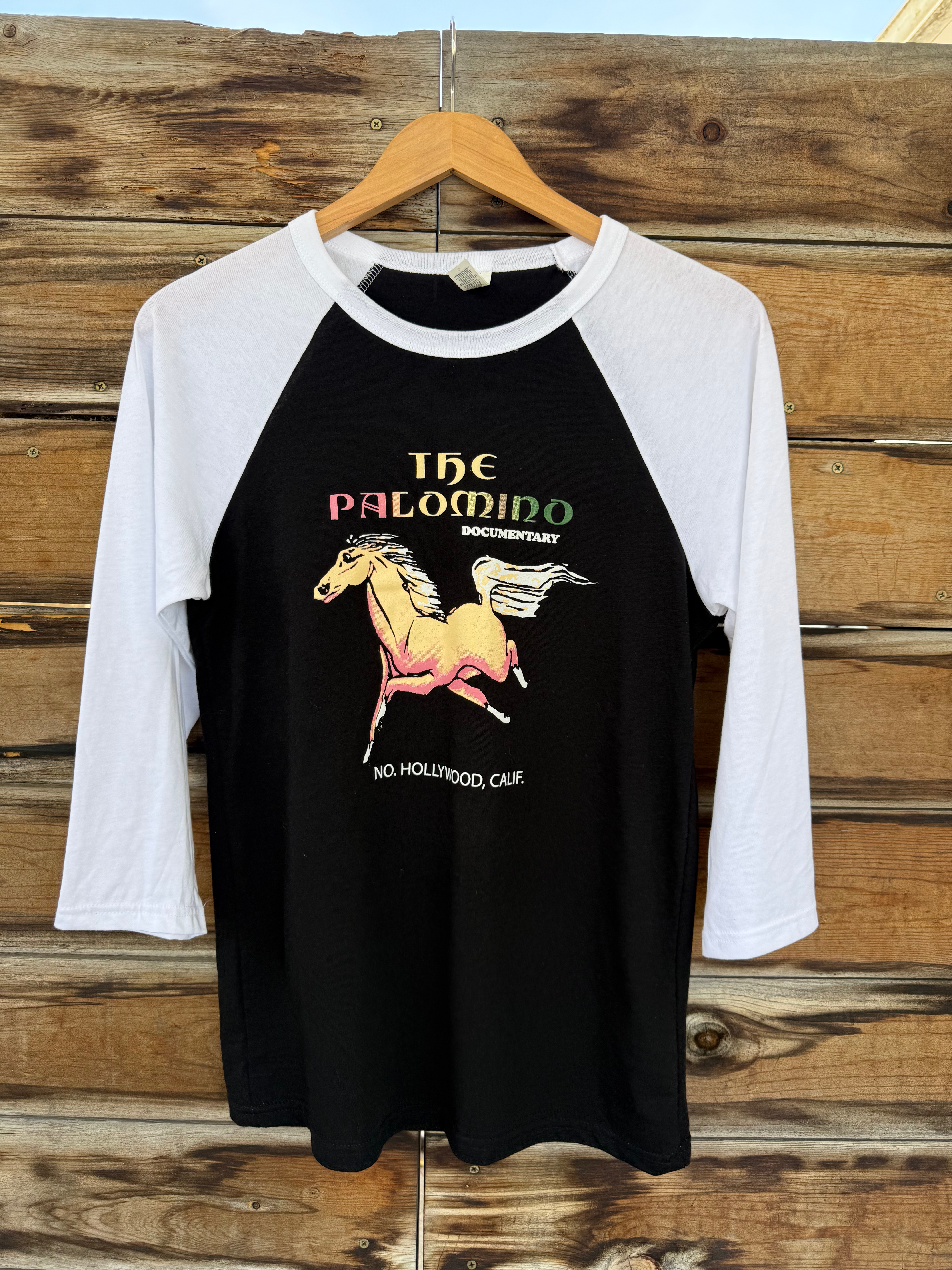 Palomino baseball t-shirt black