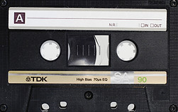 TDK cassette tape