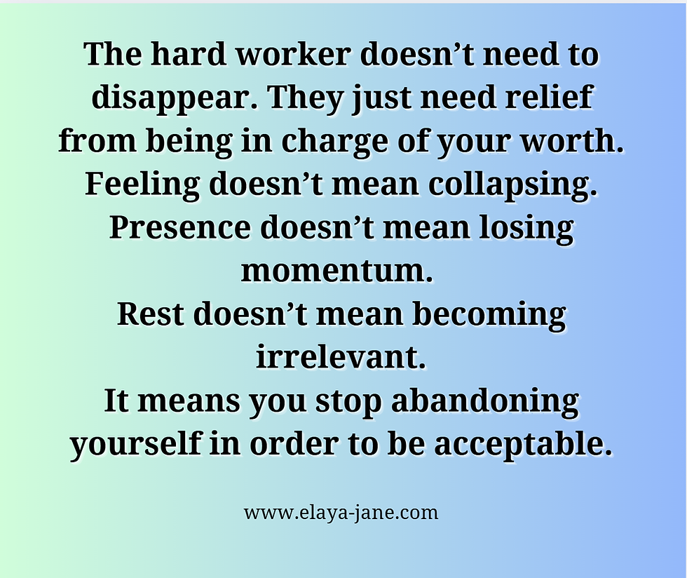 When Doing Stops Working: Meeting the Feelings You’ve Been Running From