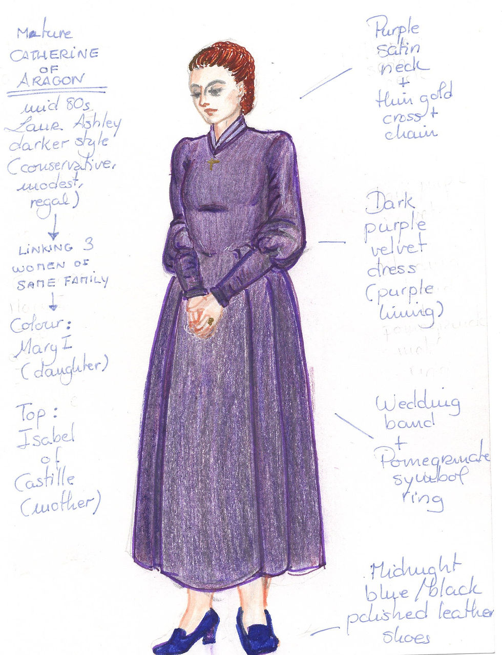 Mature modest woman