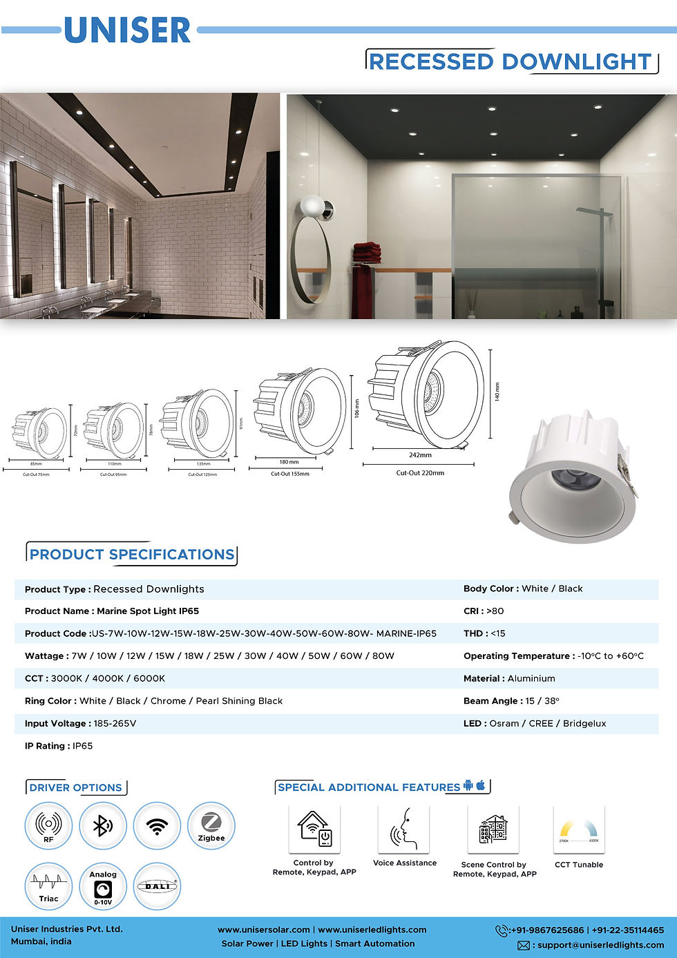MARINE IP65 SERIES