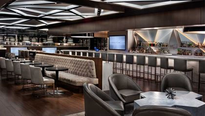 Inside the exclusive Cowboys Club located in The Star in Frisco, Texas