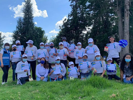 Cerrando el proceso de formación con el grupo Guardianes del Agua