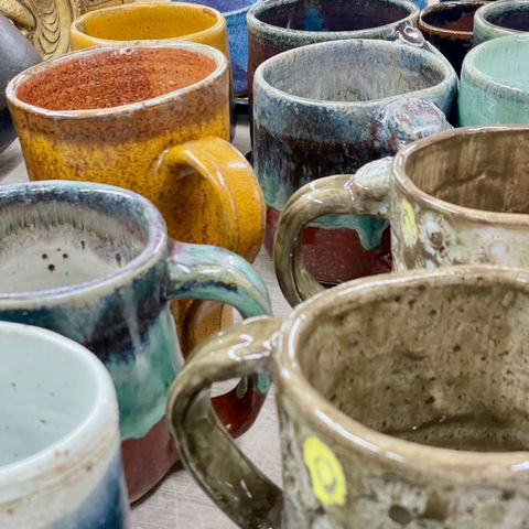 assorted mugs
