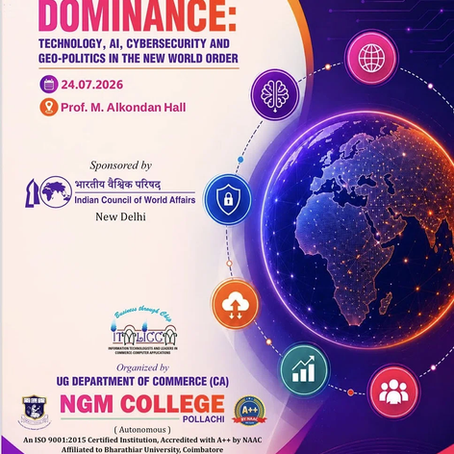 Conference: One-Day National Conference on Digital Dominance – NGM College (Autonomous) – Abstract Submission Deadline 30 June 2026