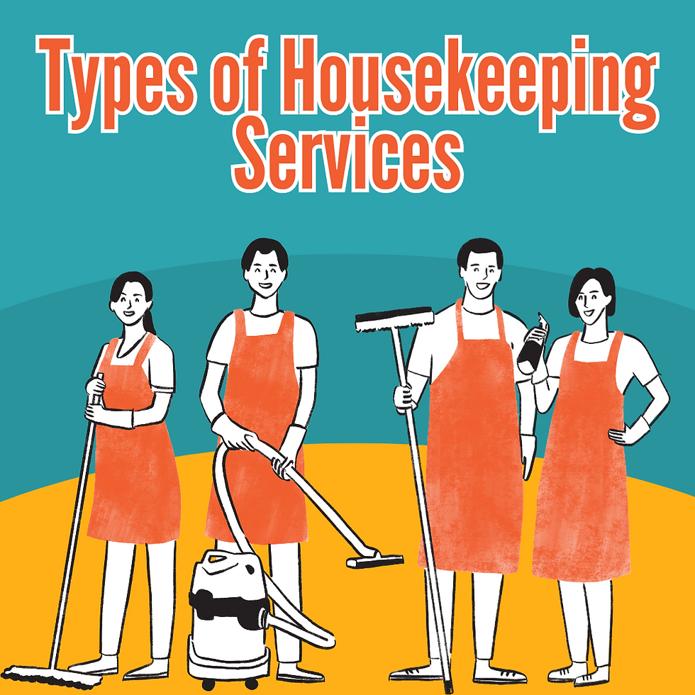 Housekeeping service in hotel