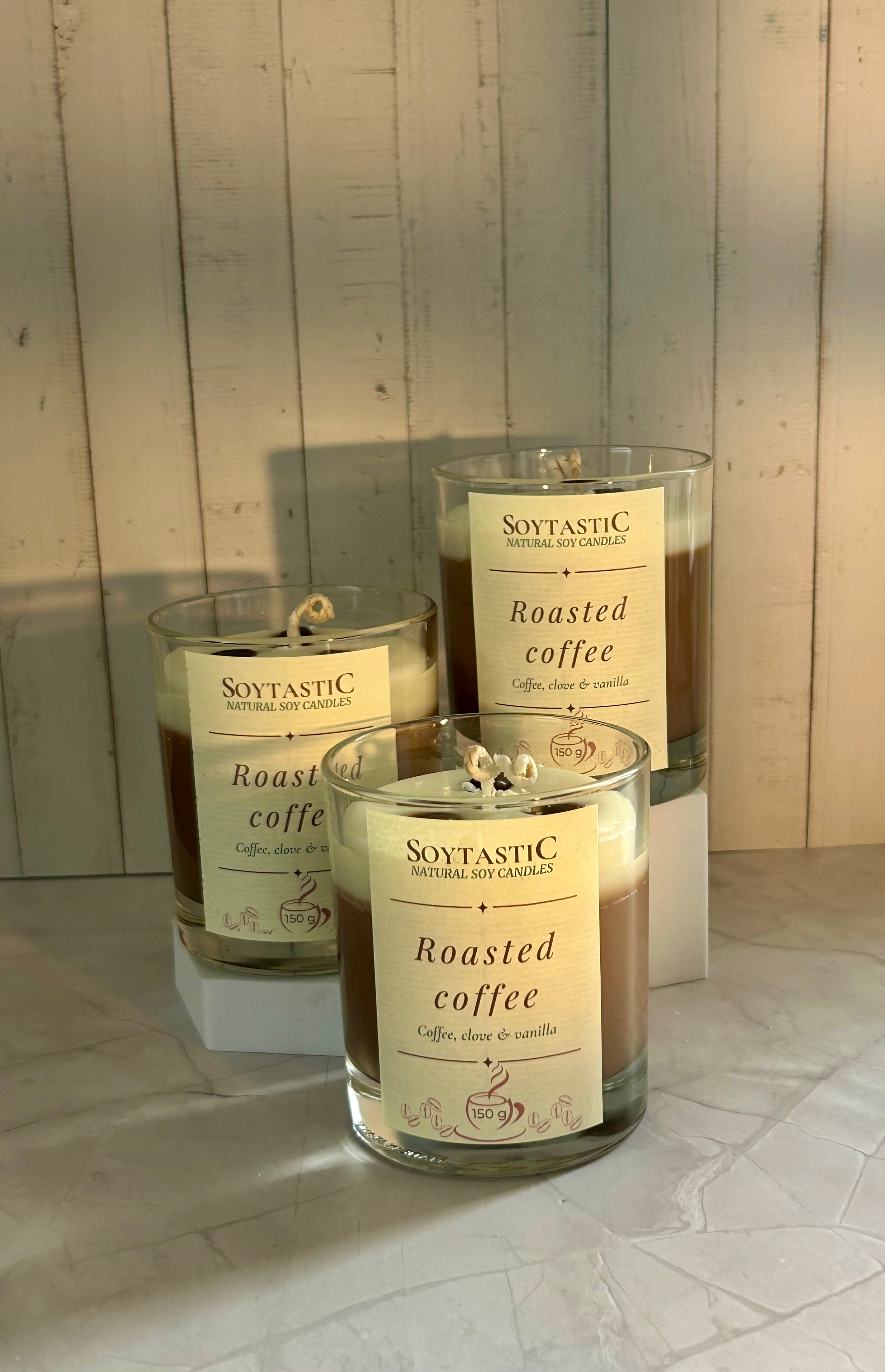 Coffee soy candle