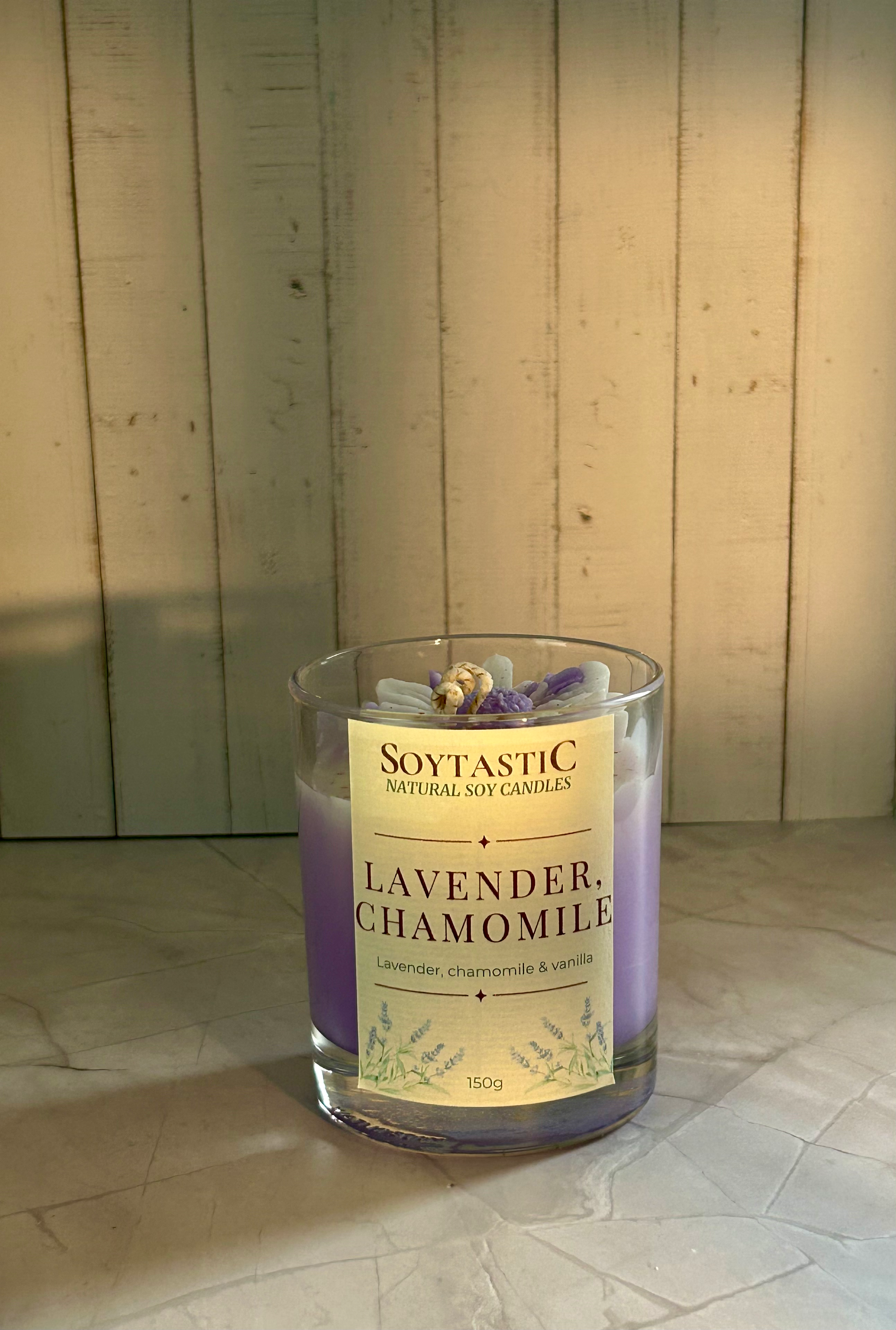 lavender soy candle