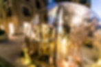 luxury transparent dome retail pop-up