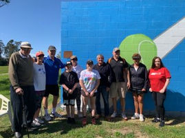 Tuross Head Tennis Practice Wall opened