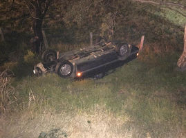 Rollover south of Moruya