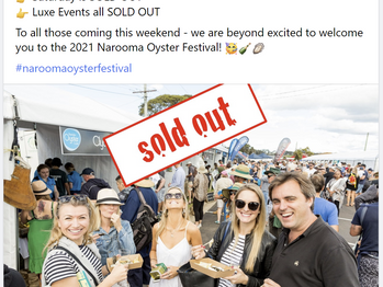 Narooma Oyster Festival 2021 SOLD OUT
