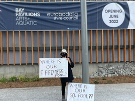 Big Pav protests keep shire 50m pool question bubbling