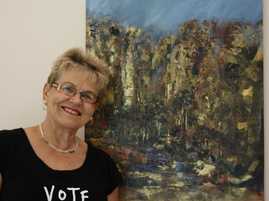 A love of travel influences artist