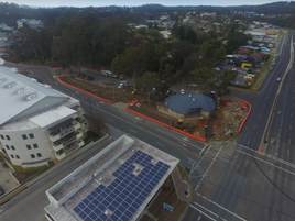 Bay CBD works progress