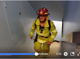 Bay Fire Crew take on Sydney Tower