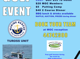 Marine Rescue Tuross Charity Golf Event