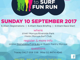 Moruya Town to Surf Sept 10th